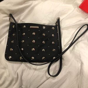 Rebecca minkoff studded crossbody / clutch